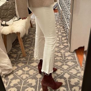 Mother denim off white jeans